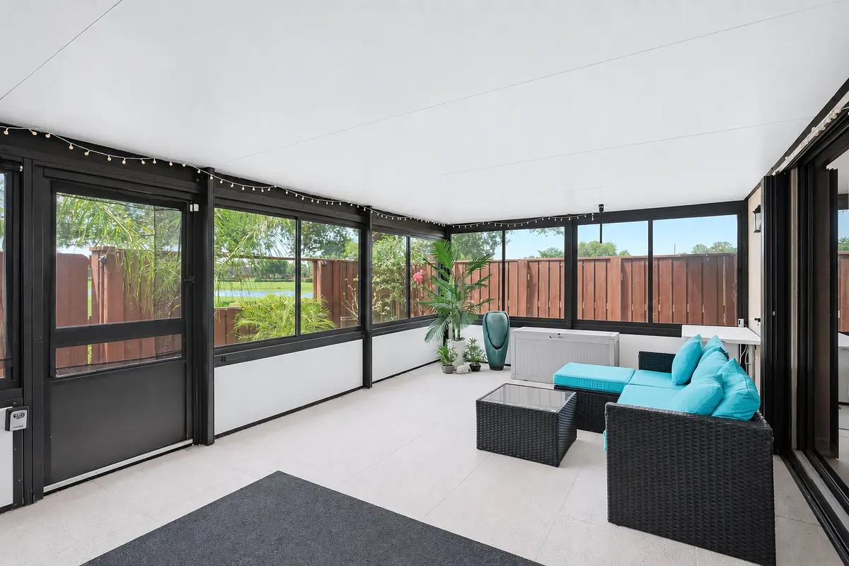 Fully Enclosed Patio at 6409 64th Way, West Palm Beach