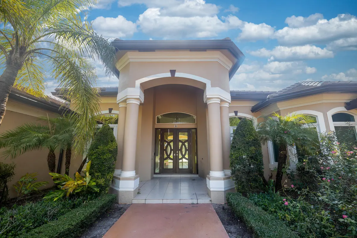 Front Door at 8480 MAN O WAR Road, Palm Beach Gardens