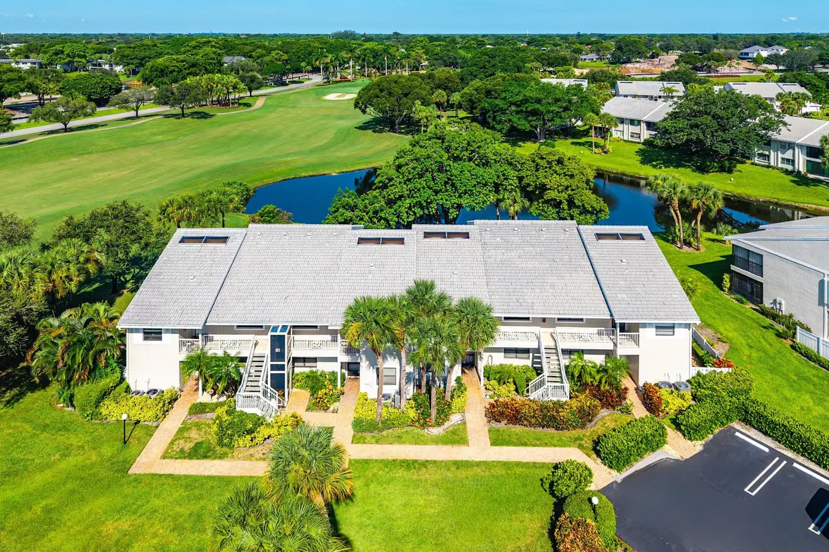 Exterior Front at 61 Eastgate Drive C, Boynton Beach