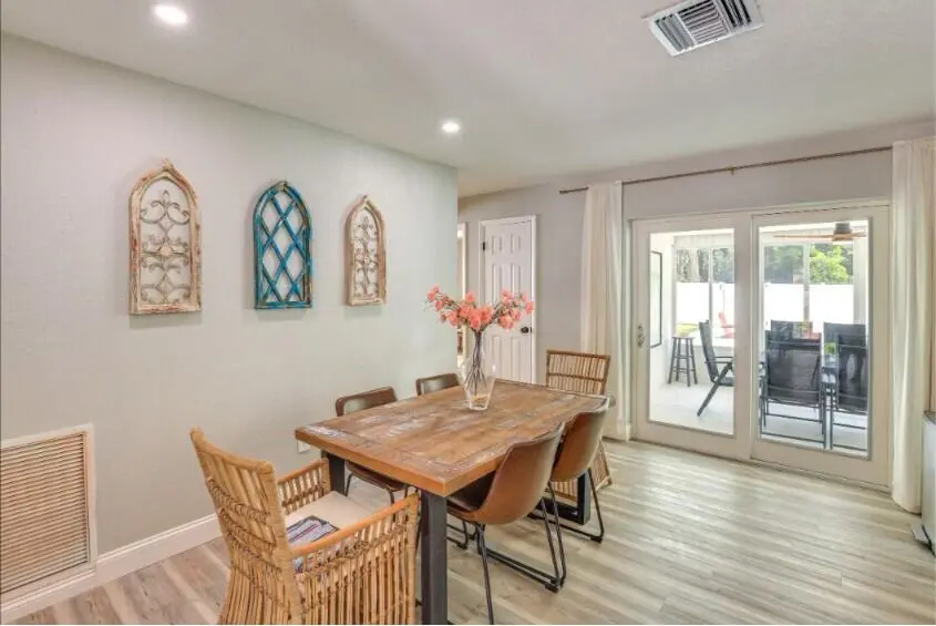 Dining Area at 2806 8th Street, Vero Beach