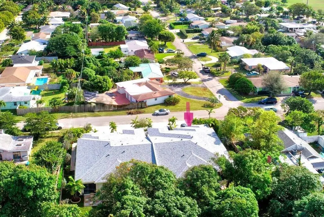 Aerial View at 2517 Oceanview Avenue, Delray Beach
