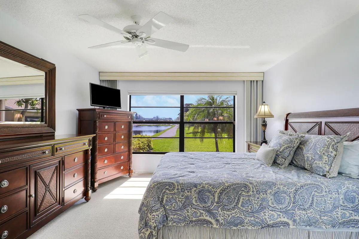 Master Bedroom at 5481 Mirror Lakes Boulevard, Boynton Beach