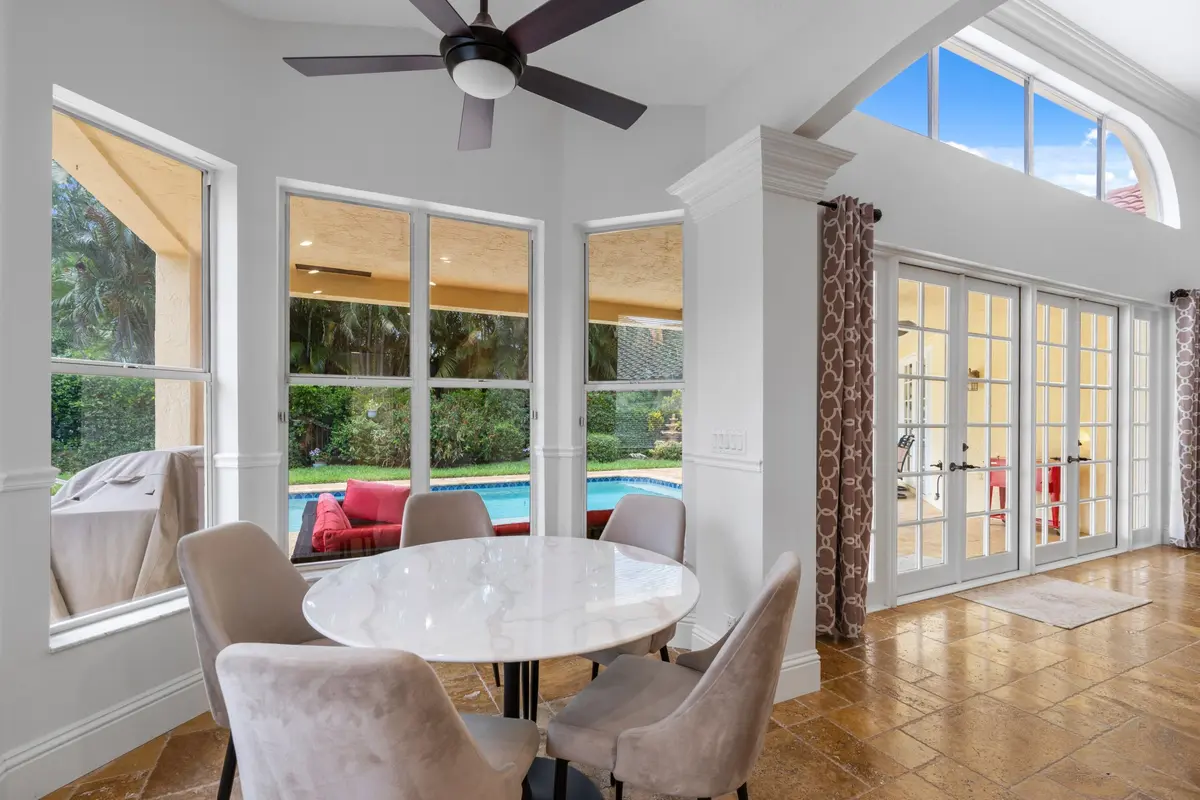 Breakfast Nook at 7795 LA CORNICHE Circle, Boca Raton