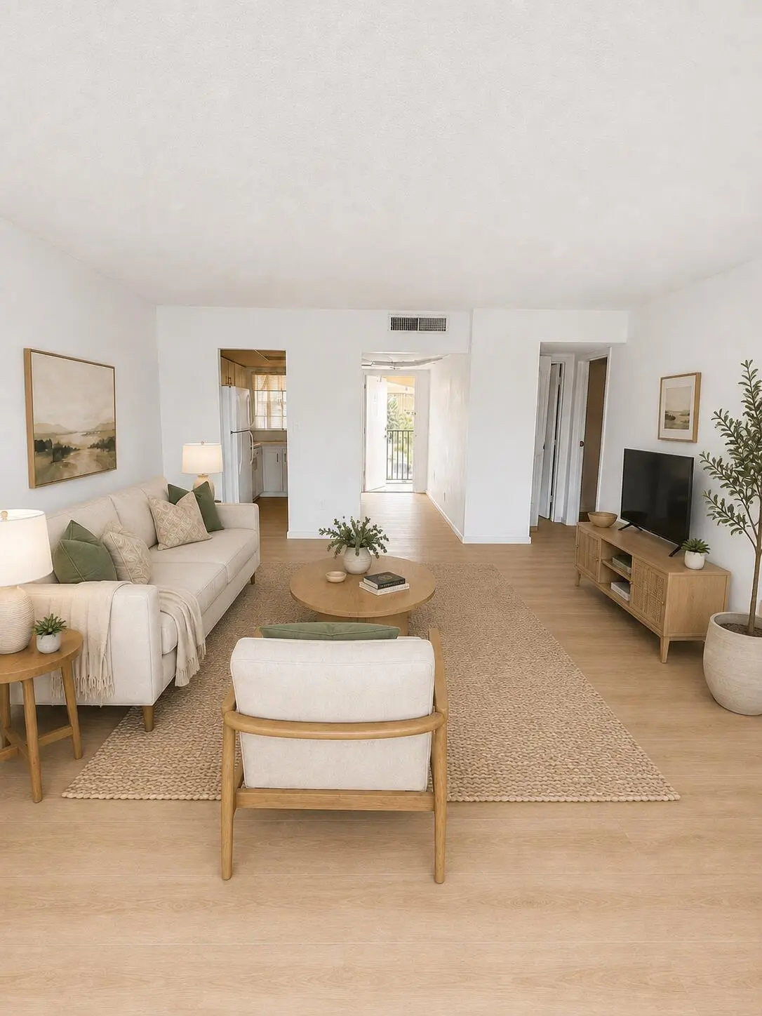 living room other angle complete at 4191 NW 26TH Street 370, Lauderhill