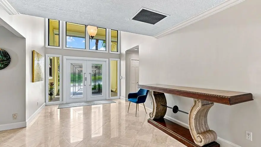Foyer Entry at 1 WYCLIFF Road, Palm Beach Gardens