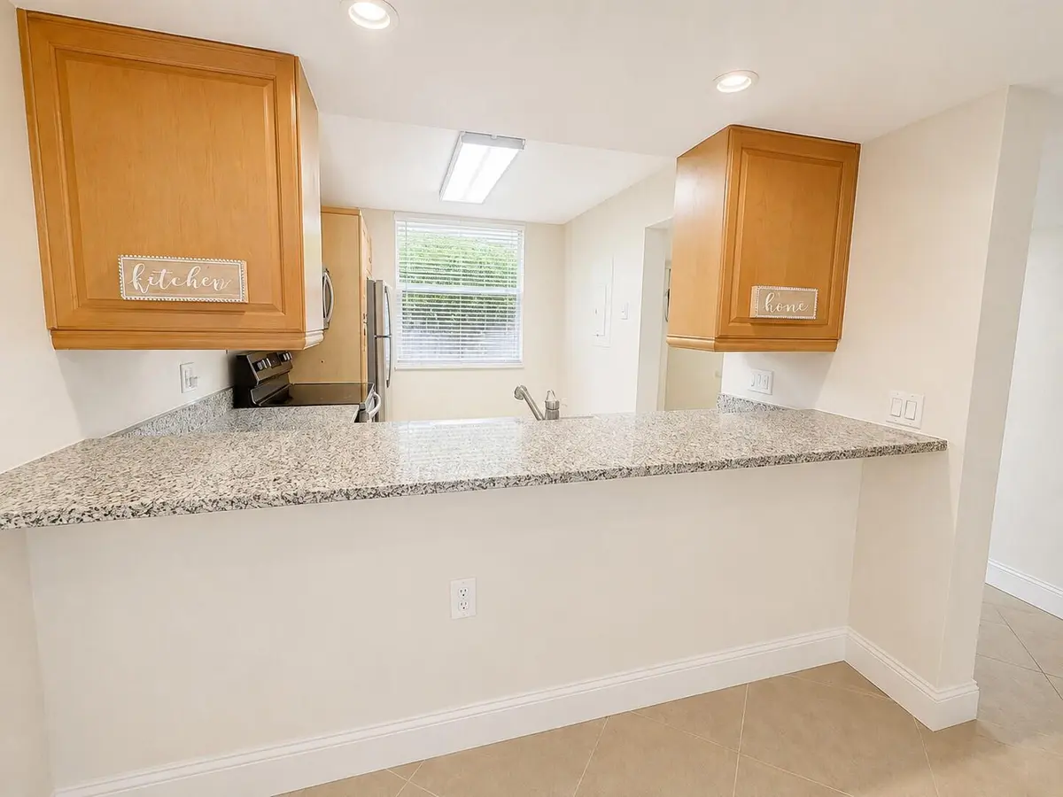 Kitchen at 3516 Whitehall Drive 105, West Palm Beach