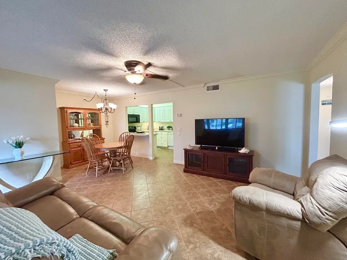 TILE FLOORING THROUGHOUT at 131 LAKE PINE Circle D-1, Greenacres