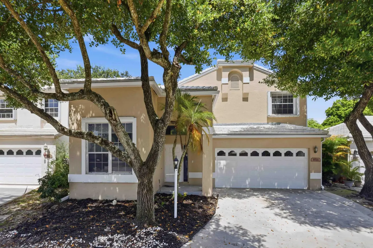 Front at 9516 NW 8TH Circle, Plantation