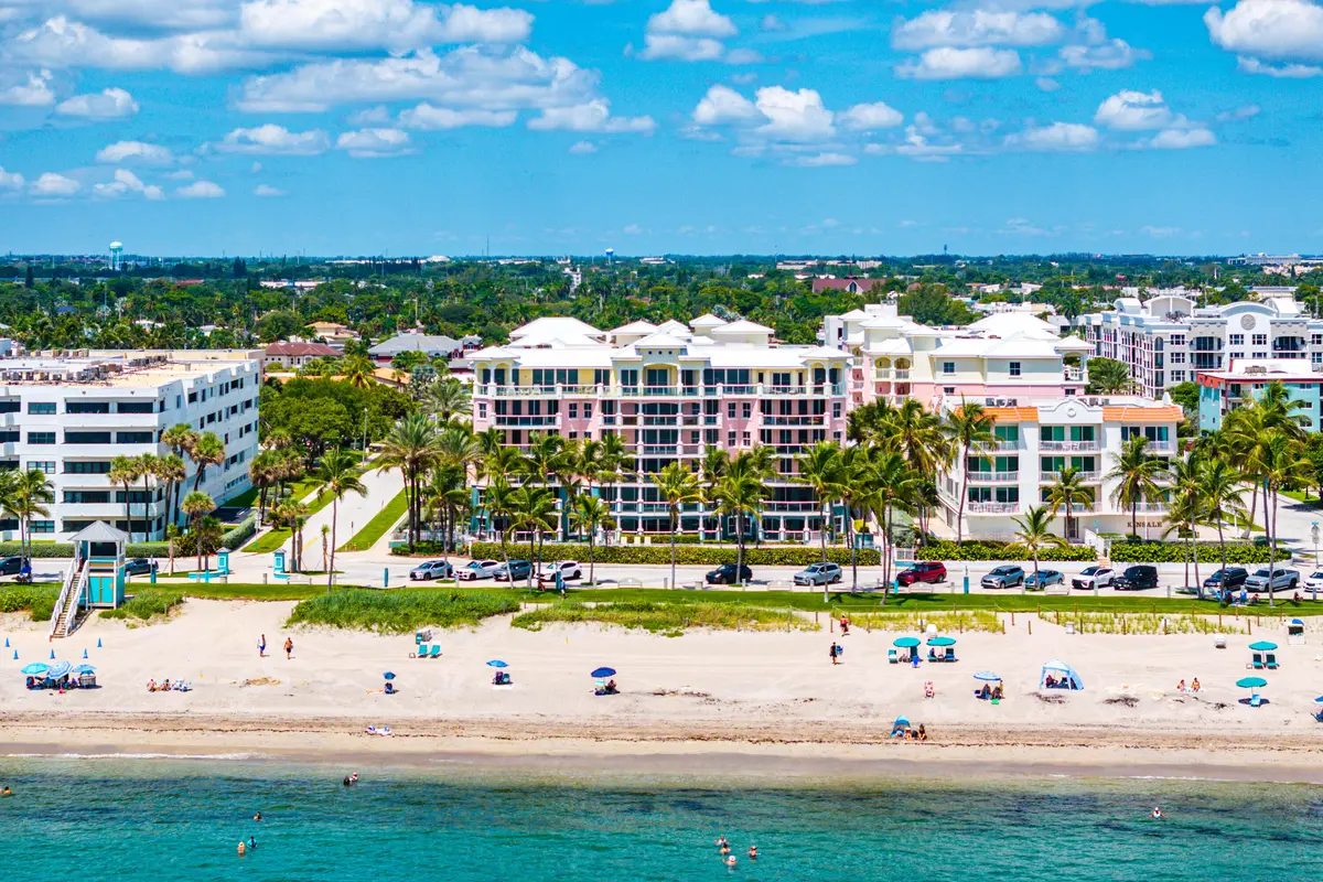 Aerial View at 2051 SE 3rd Street 307, Deerfield Beach