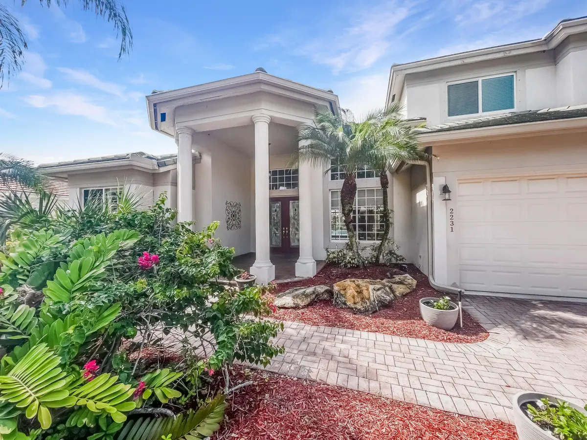 Entrance at 2231 SW Manele Place, Palm City
