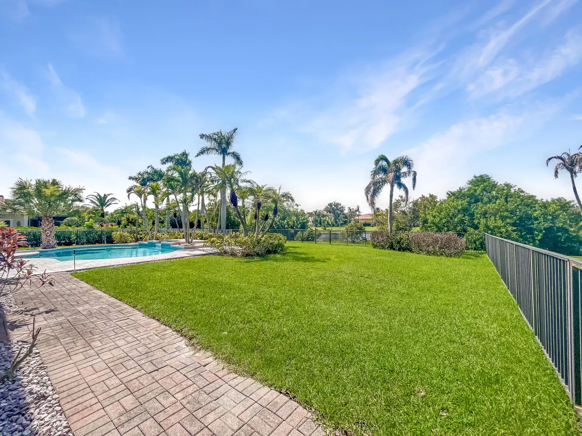 Back Yard at 2231 SW Manele Place, Palm City
