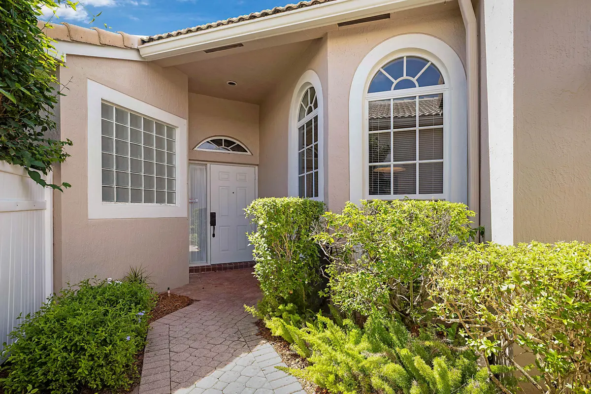 Front Entry at 23444 Alzira Circle, Boca Raton