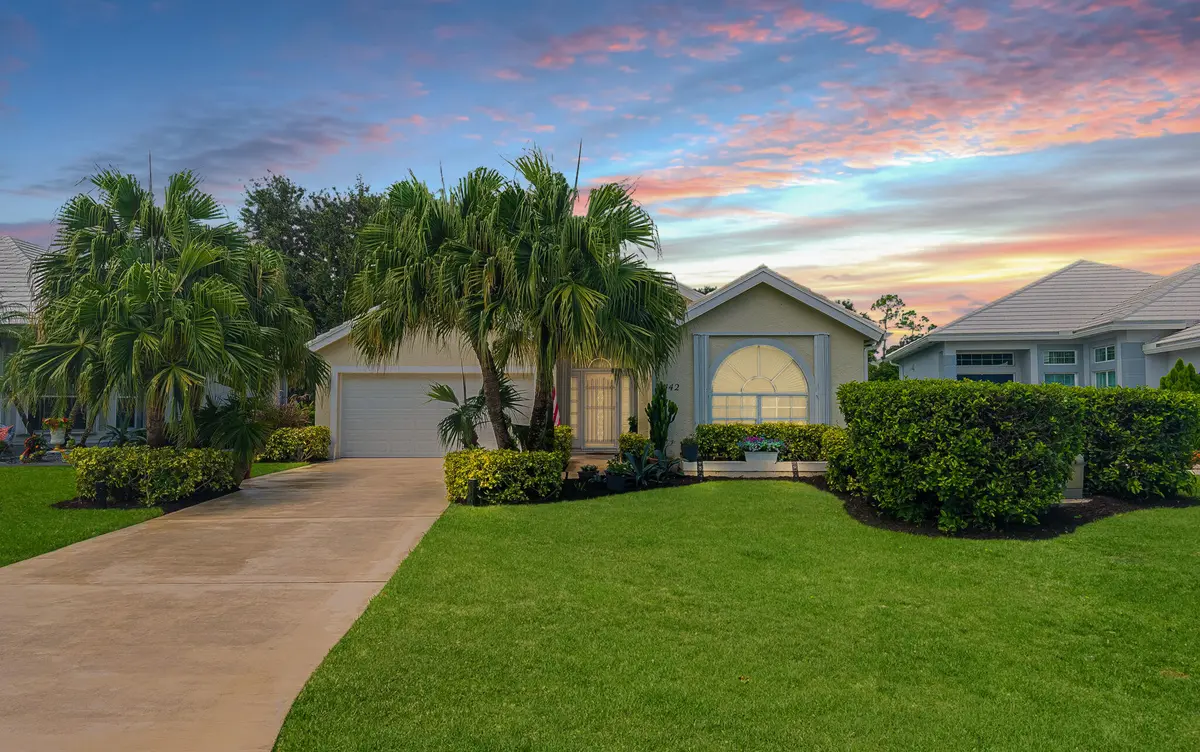 dusk at 442 SW Fairway Vista, Port St. Lucie