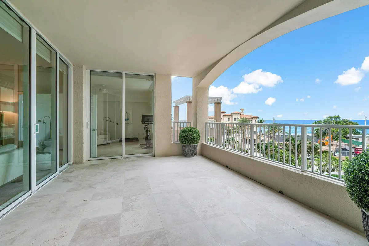 BALCONY at 3740 S Ocean Boulevard 407, Highland Beach