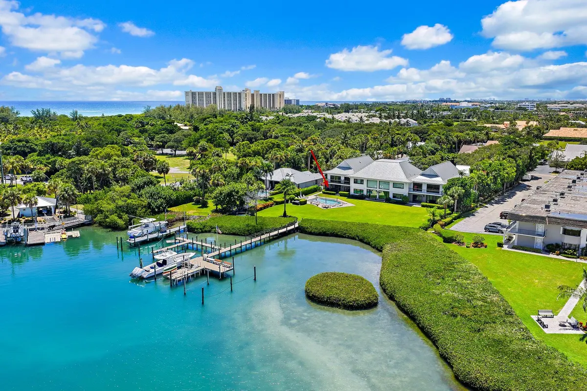 Aerial View at 851 Saturn Street APT A, Jupiter