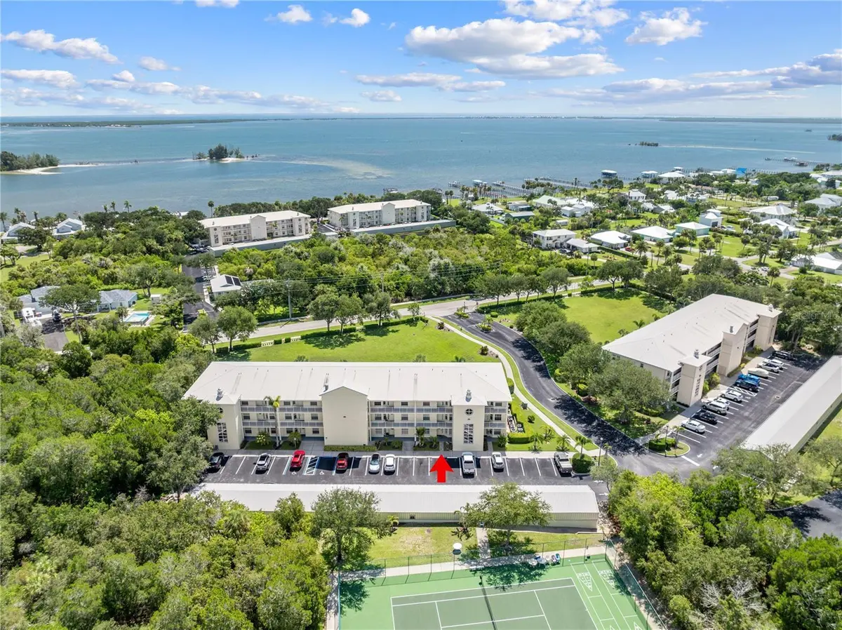 Aerial View at 13570 Mystic Drive 102, Sebastian