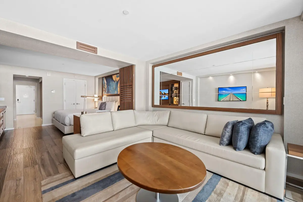 living room at 551 N FORT LAUDERDALE BEACH Boulevard H1011, Fort Lauderdale
