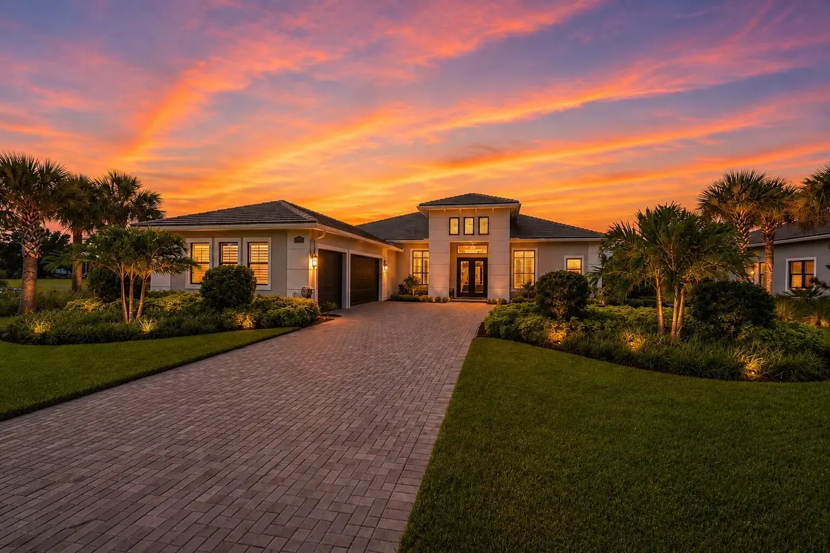 Front Twilights at 3480 SW Flowerdew Court, Palm City
