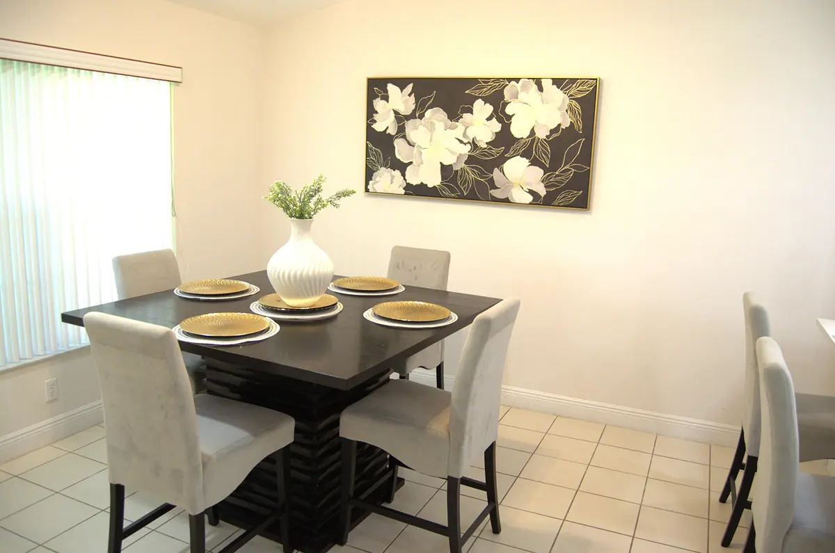 Dining Rm at 7570 DIAMOND POINTE Circle, Delray Beach