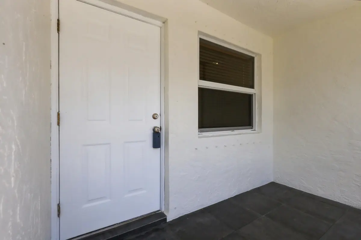 Covered Entry at 5114 Conklin Drive, Delray Beach