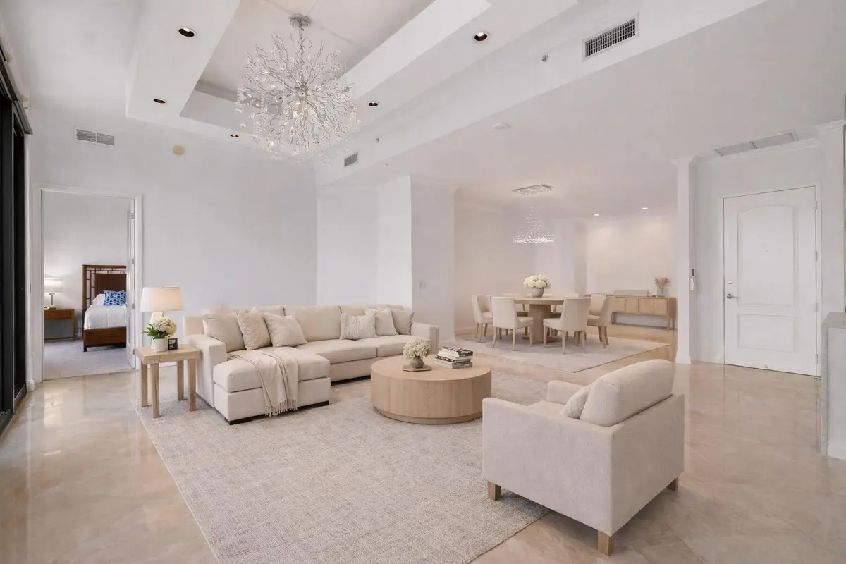 Living and Dining Room at 801 S Olive Avenue 1603, West Palm Beach