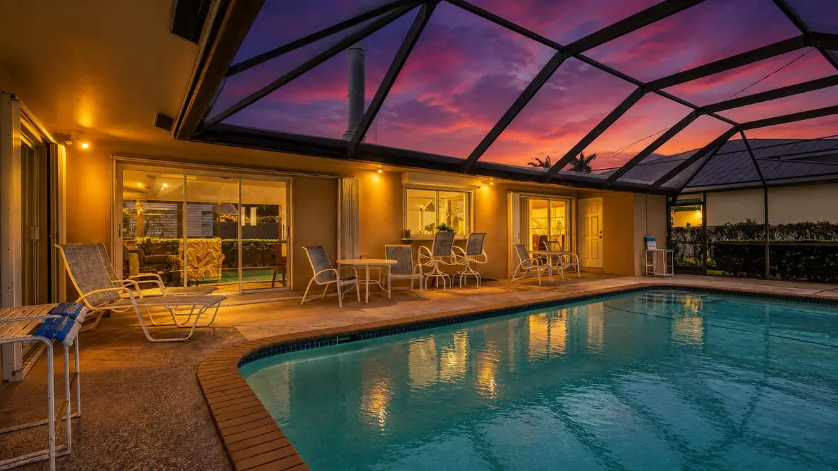 Screen Enclosed Pool at 2610 NE 40TH Court, Fort Lauderdale