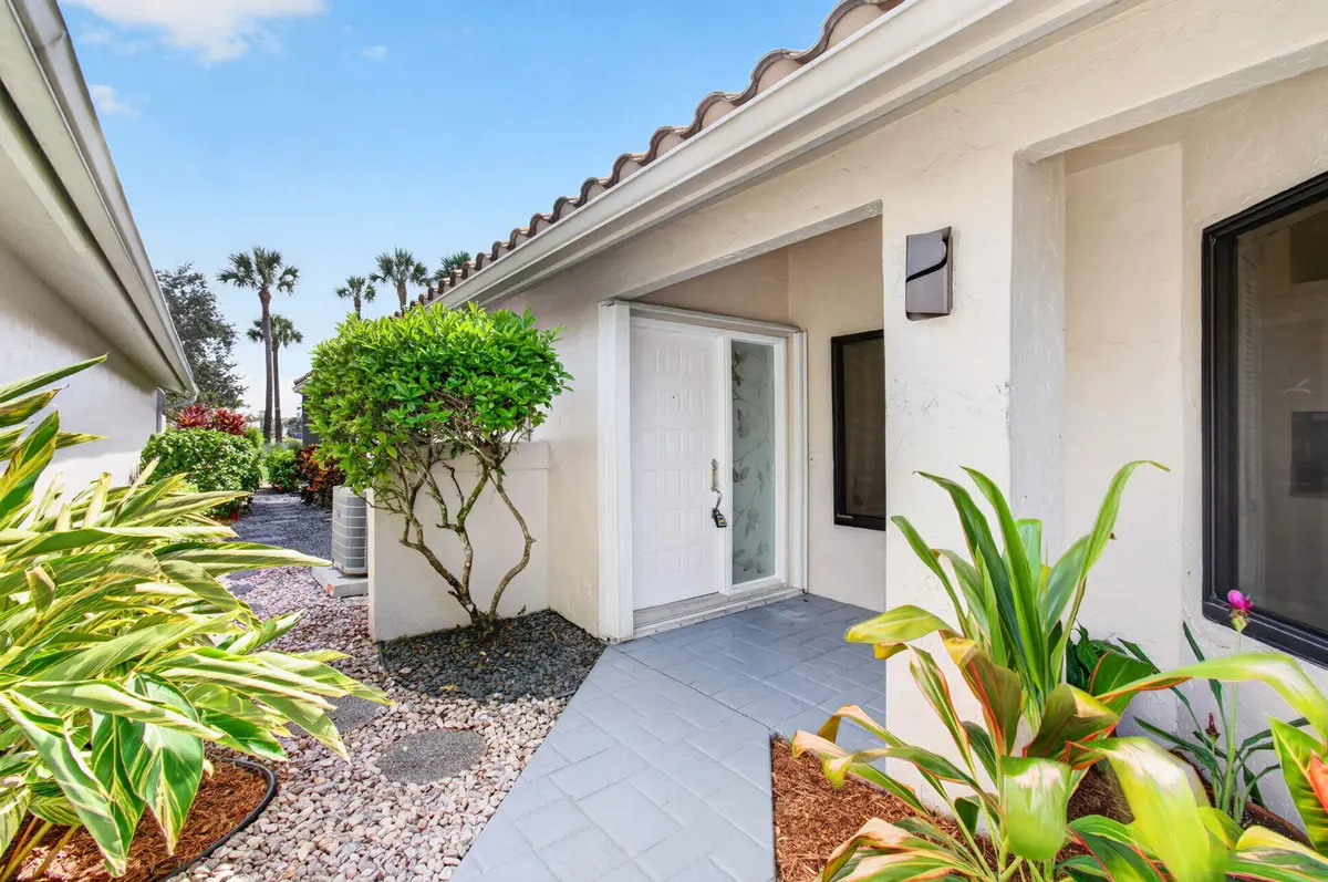 Entry Door at 15441 Strathearn Drive, Delray Beach