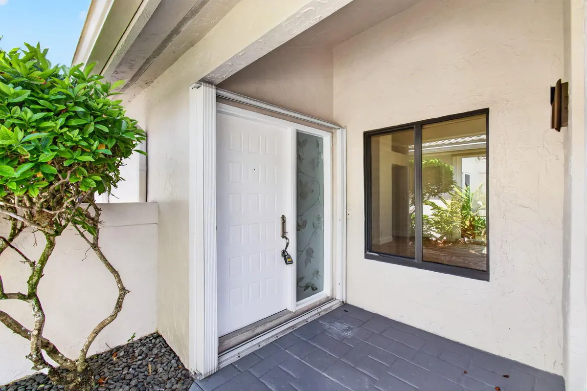 Entry Door at 15441 Strathearn Drive, Delray Beach