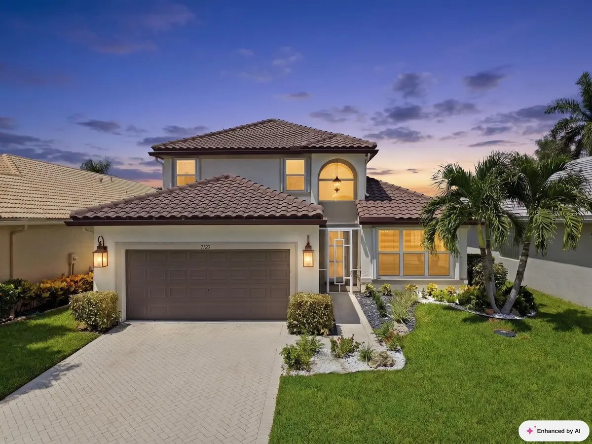 Front Dusk at 7723 Monarch Court, Delray Beach