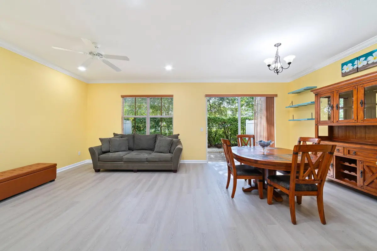 Living Area & Dining at 128 W Prive Circle, Delray Beach