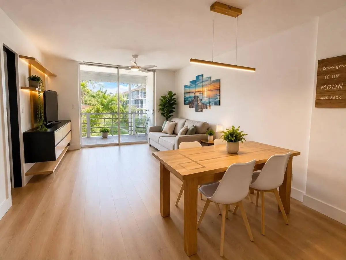 living room at 4502 N Federal Highway 231D, Lighthouse Point