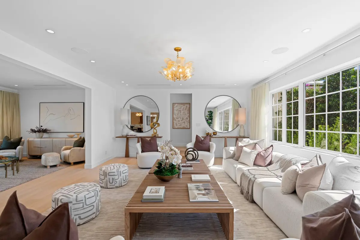 4-Living Room at 257 Via Linda, Palm Beach