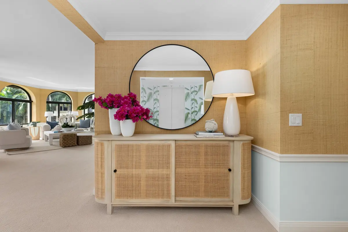 Foyer at 200 Bradley Place 301, Palm Beach