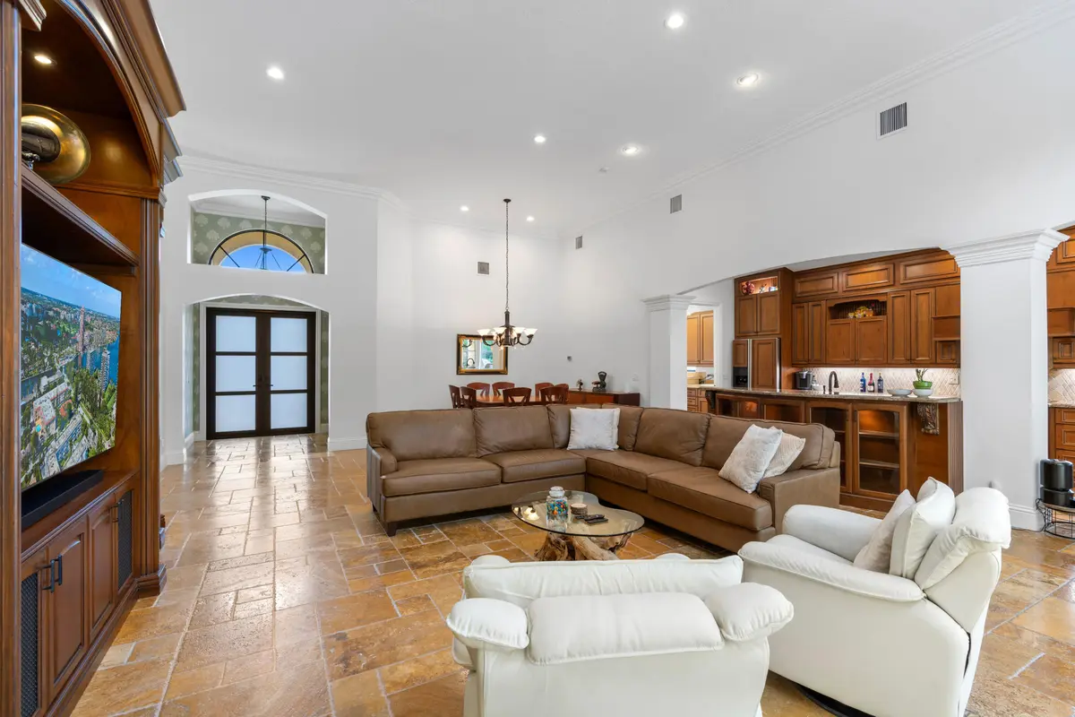 Living Room at 7795 LA CORNICHE Circle, Boca Raton