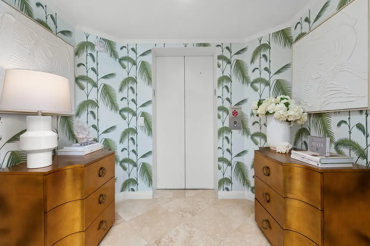 Foyer at 200 Bradley Place 301, Palm Beach