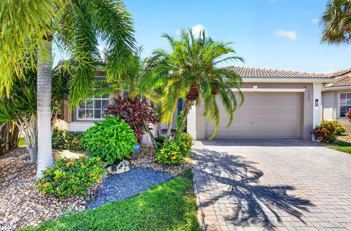 FRONT OF HOUSE at 7326 Cortes Lake Drive, Delray Beach