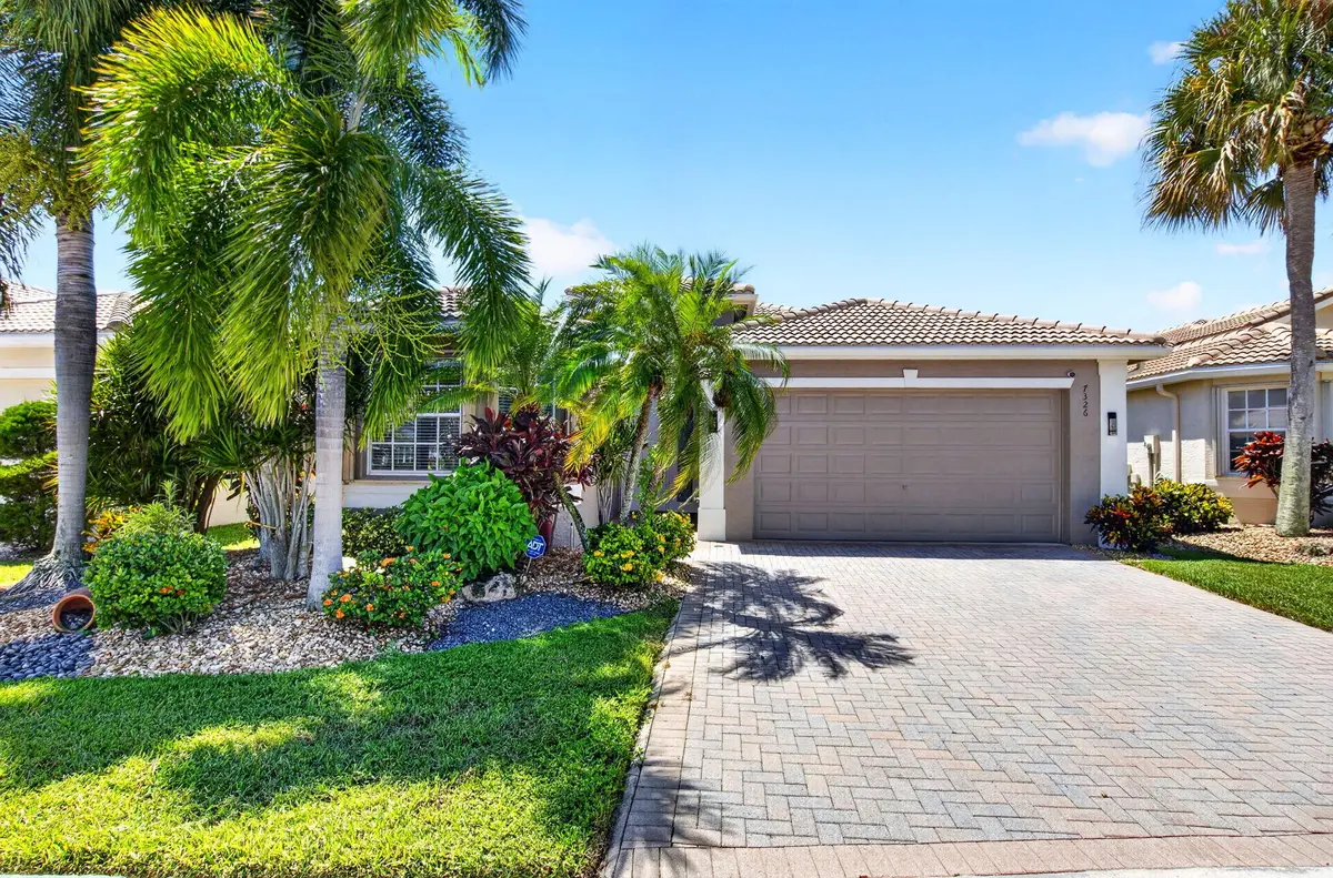 FRONT OF HOUSE at 7326 Cortes Lake Drive, Delray Beach