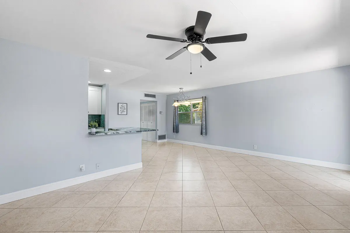 Living Room at 566 Saxony L, Delray Beach