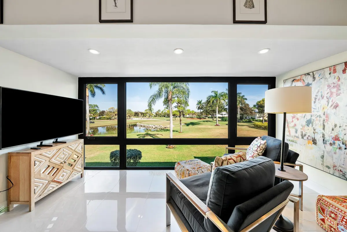 View & Casual Living Area at 3637 Quail Ridge Drive Bobwhite A, Boynton Beach