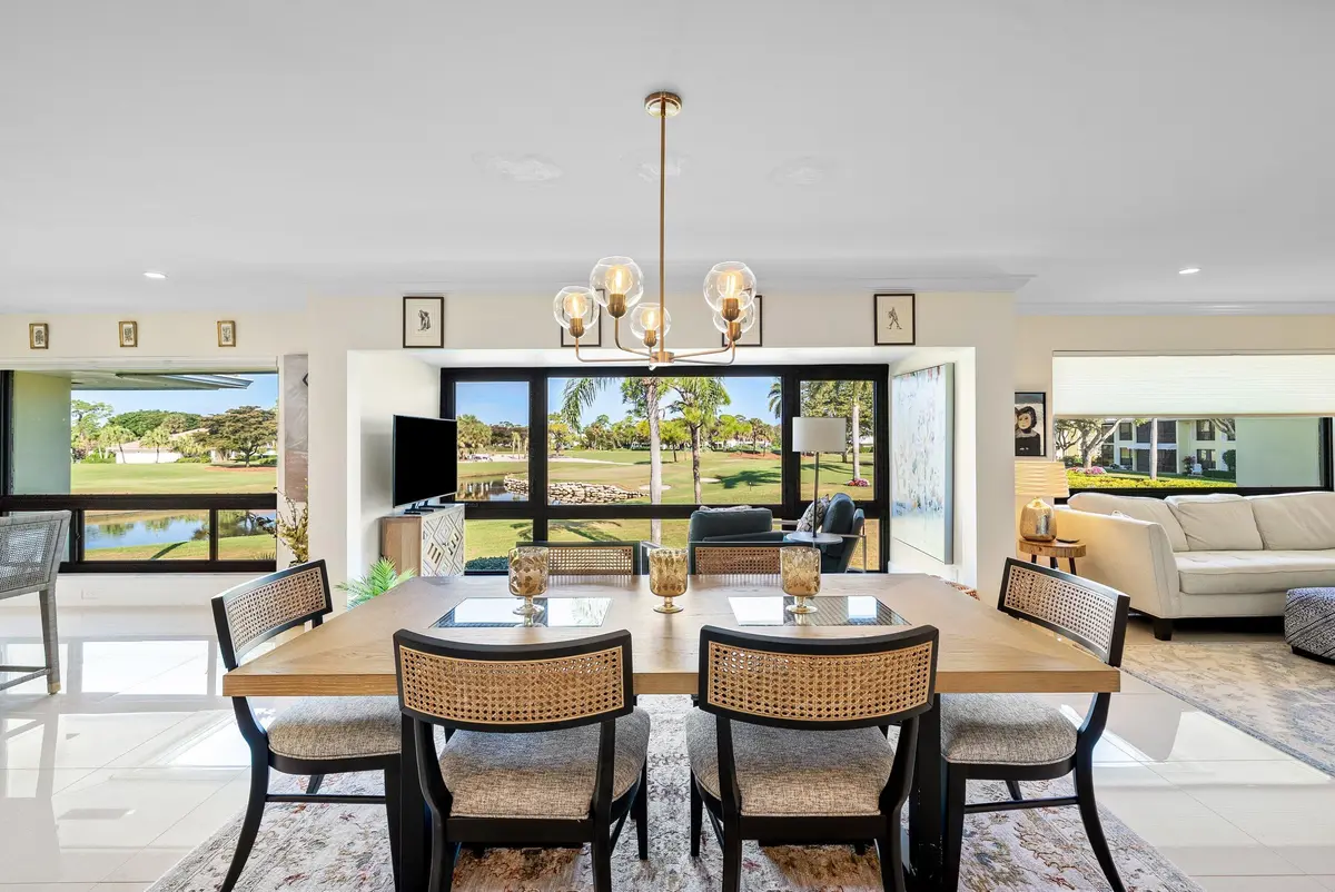Dining Area at 3637 Quail Ridge Drive Bobwhite A, Boynton Beach
