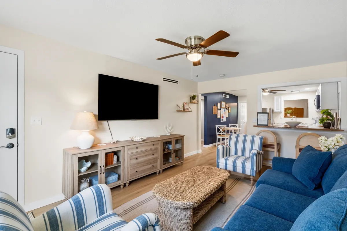 Living Room at 1400 Binney Drive A, Fort Pierce