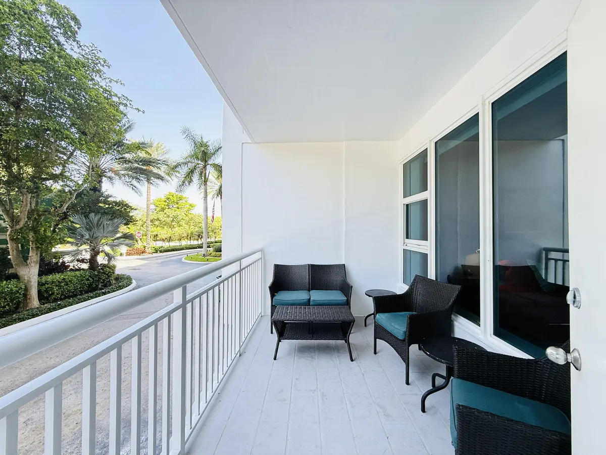 west facing balcony at 1620 S Ocean Boulevard 1N, Lauderdale-By-The-Sea