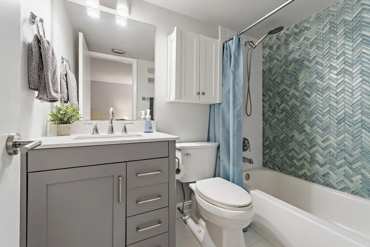 Master Bathroom at 1605 S US HIGHWAY 1 A407, Jupiter