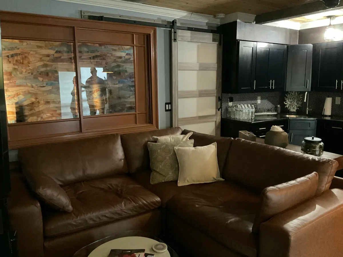 Living Room at 11000 S Ocean Drive 2-9, Jensen Beach