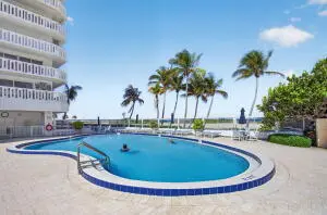 Pool at 1012 N OCEAN Boulevard 802, Pompano Beach