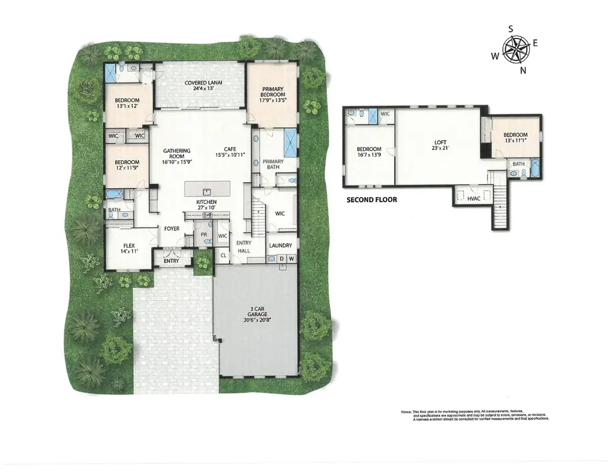 Floor Plan at 20124 SE Bridgewater Drive, Jupiter