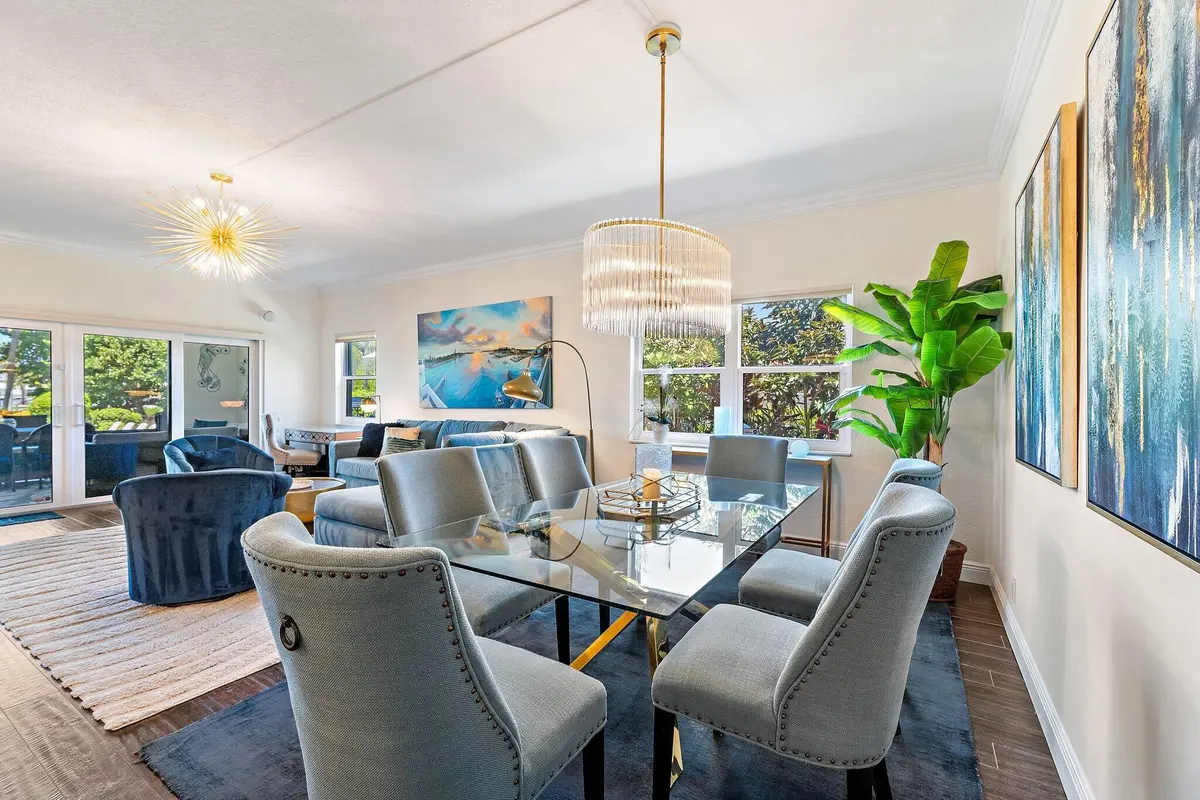 Dining Area at 851 Saturn Street APT A, Jupiter