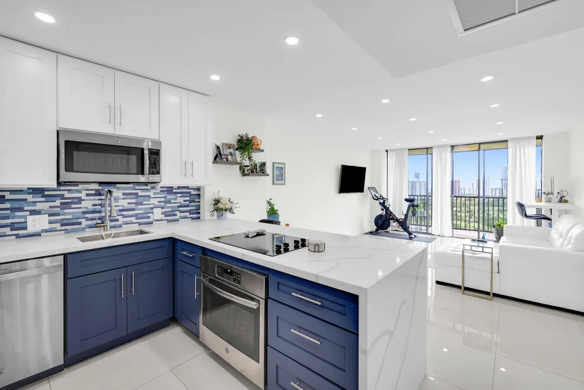 Kitchen at 20335 W Country Club Drive 2107, Aventura