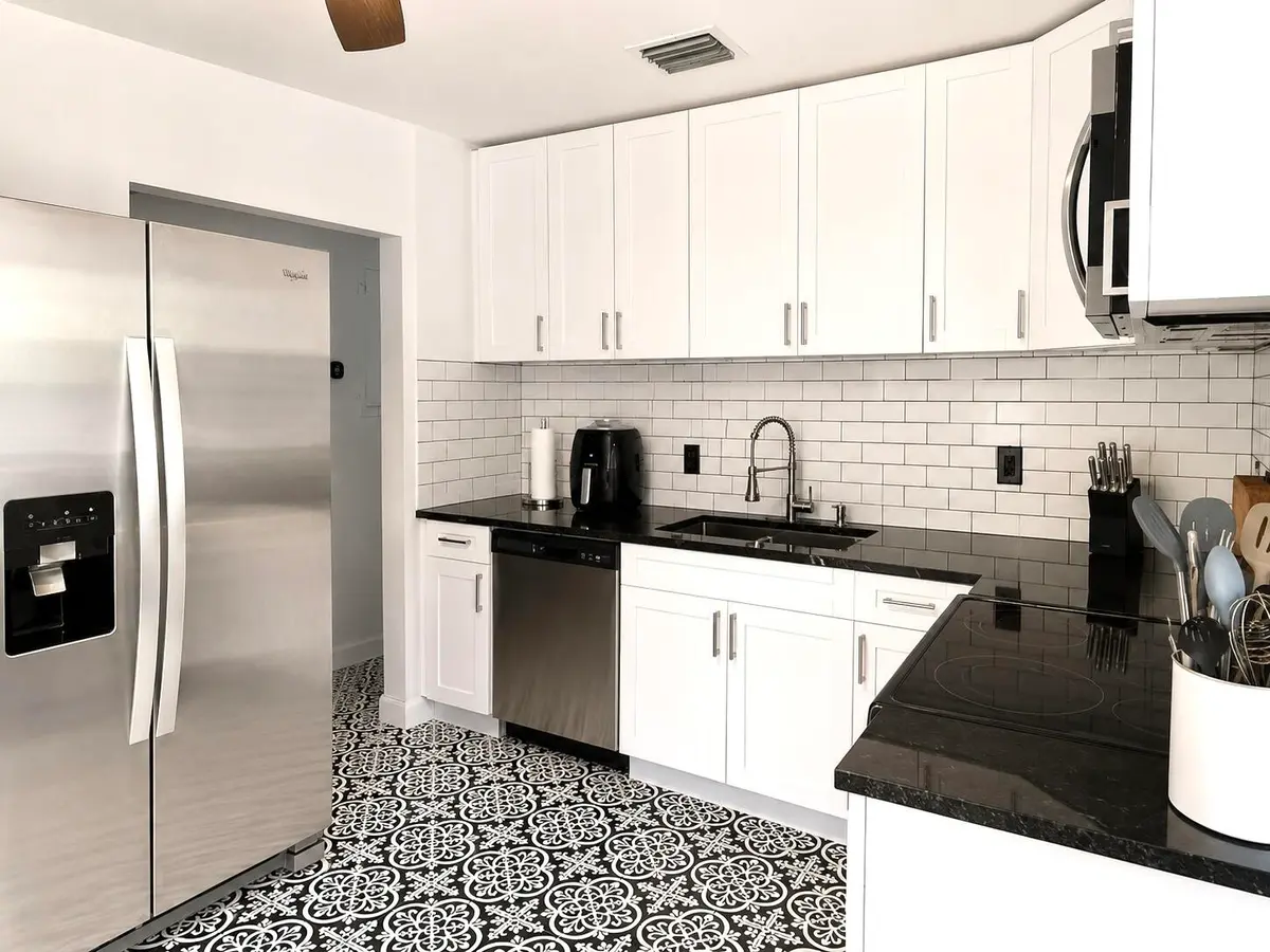 Kitchen at 617 N D Street, Lake Worth Beach