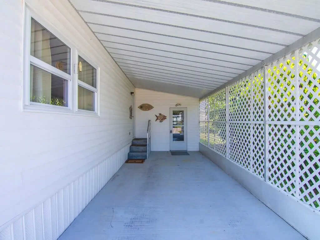 Patio at 58 Village Lane, Jensen Beach